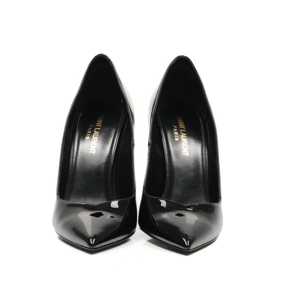 Saint Laurent Shoes - Saint Laurent Black Patent Leather Pumps - 39
